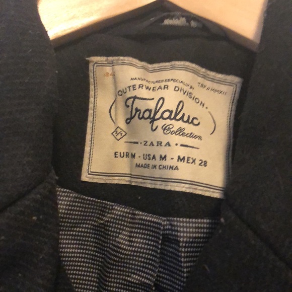 Zara Winter Military Jacket - Picture 3 of 4